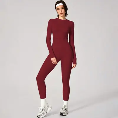Yoga Kıyafet Seti Kadın Hızlı Kuruyan Dar Kesim - 9