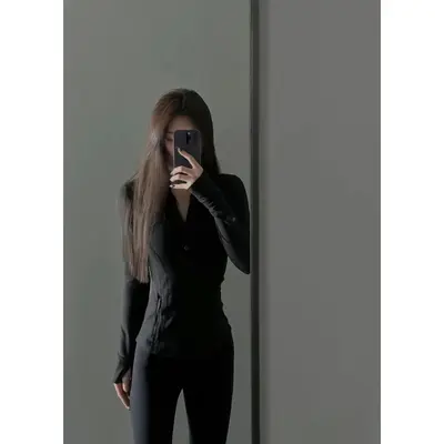 Lulu Original Define Yoga Wear Stand Collar Jacket Top Sports Yoga Same Style as Lulu - 7