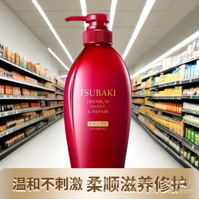 Shiseido Tsubaki Camellia Shampoo and Conditioner Set, Red and Golden Camellia, Smooth and - 8