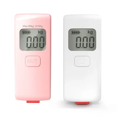 Digital luggage scale, portable, 50 kg capacity
