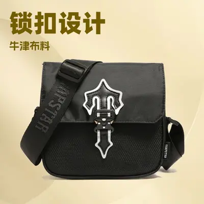 Trapstar small square women's crossbody bag in Oxford fabric