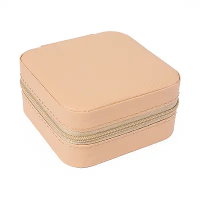 Tragbare Schmuckschatule, Geschenkbox, Schmuckbox, Verpackungsbox, Ohrringe, Ohrclips, Halsketten, Ringe, Schmuckschatule