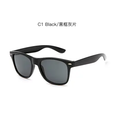 Colorful Oversized Frame Adult Sunglasses, Square Frame - 6