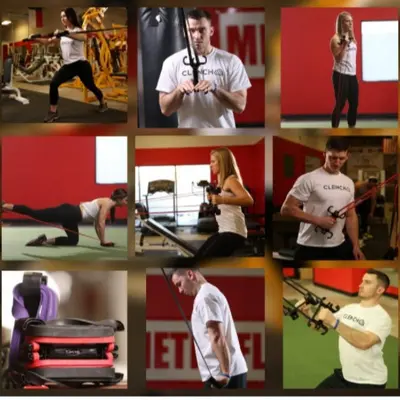 Grip Strength Resistance Band with Accessory Handle for Fitness - 5