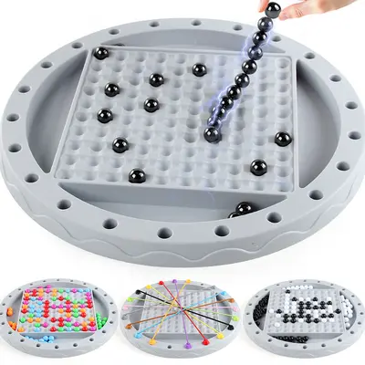 亚马逊儿童磁力效应棋桌游训练专注力棋类益智思维逻辑对战棋玩具