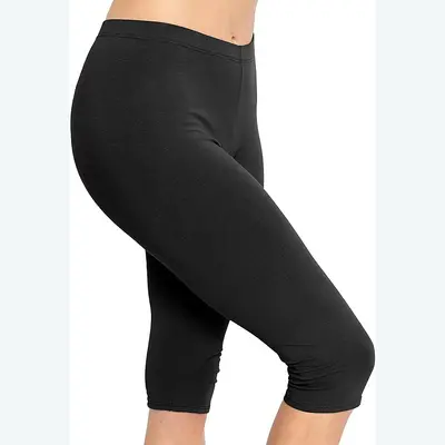 Damen Caprihose, knielang, Stretch-Yoga, Po-Lifting - 8