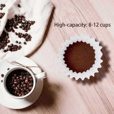 Drip-type coffee filter paper, 155/185 wavy