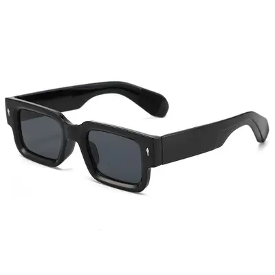 Unisex Arrow Stud Sunglasses with UV400 Protection - 7
