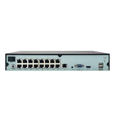 POE Festplatte Videorekorder Überwachung dediziert 16-Kanal Netzwerk hochauflösendes Kameramobiltelefon Fernbedienung Zuhause NVR Hauptcomputer - 7
