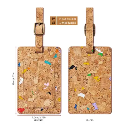 Cork Passport Holder ID Card Case - 9