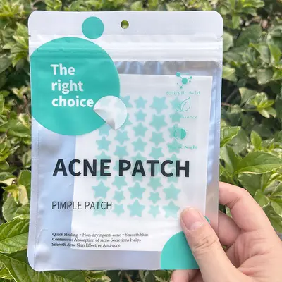 Colorful Star Acne Patches, Hydrocolloid, with Essential Oil - 8