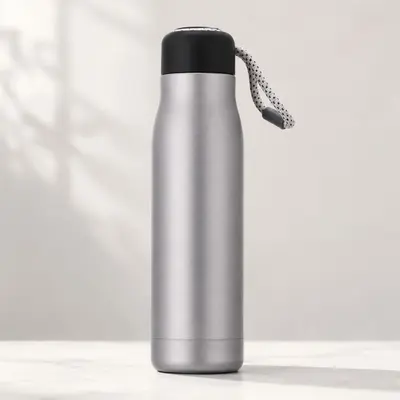 Große tragbare Thermosflasche aus lebensmittelechtem Edelstahl - 11