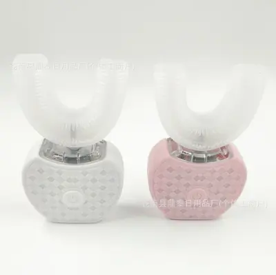 U-Shaped Electric Toothbrush Set, Rechargeable, Ultrasonic Vibration - 4