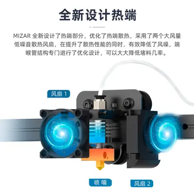 JETech Mizar 3D-принтер, высокоточный крупноформатный полупромышленный DIY-набор для домашнего использования на начальном уровне