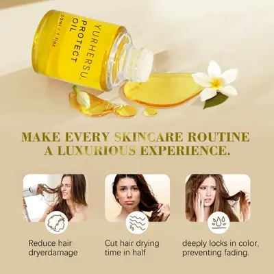 PROTECT Hair Care and Styling Essential Oil, Reduces Dryness, Adds Volume - 3