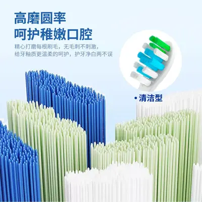 适配舒.客电动牙刷头G5Pro通用替换头深洁护齿通用型 - 2