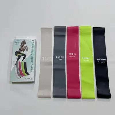 Colorful Yoga Resistance Loop, Unisex Strength Training Band - 11