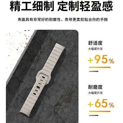 Silicone Sport Strap for Xiaomi Mi Band 10, Slim Women's Model