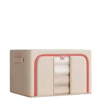 Foldable clothing storage box, large capacity - 5