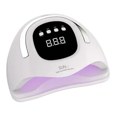 Taşınabilir akıllı manikür lambası, 63 UV/LED boncuklu, çift ışık kaynağı - 6