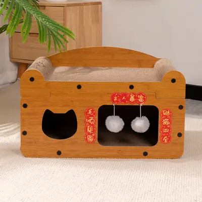 Dekoratives Mini-Katzen- und Hundehaus für Haustiere, kreatives Design