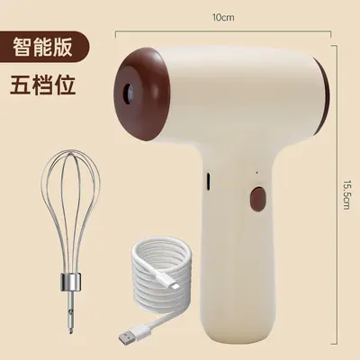 2 in 1 electric egg beater and garlic processor, mini mixer, kitchen - 13