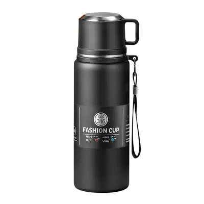316 Stainless Steel Insulated Tea Cup with Tea Infuser, Large Capacity - 6