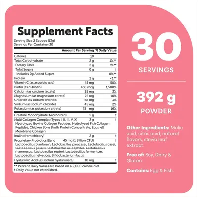 392g女性肌酸粉Creatine Hydration跨境TK亚马逊爆款源头工厂包邮