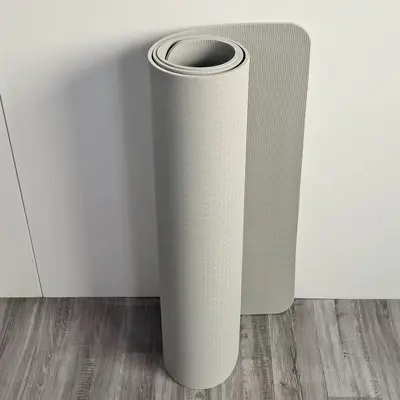 TPE yoga matı, çift taraflı kaymaz, kalın ve geniş fitness matı - 6