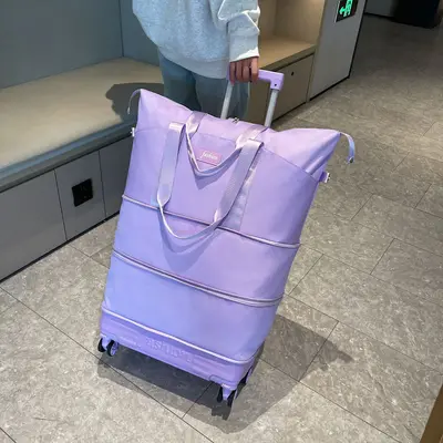Reisetasche mit Rädern, erweiterbar, wasserdicht - 3