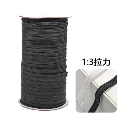 High-Elasticity Flat Elastic Band 3-12 mm, 2-4x Tension - 11