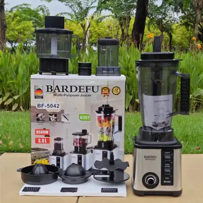 Paslanmaz çelik blender, 4L, 8-in-1, ticari