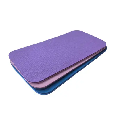 Yogamatte Heimfitness flache Unterstützung Sportmatte TPE verdickt Sport rutschfest Knie gepolsterte Matte Hersteller Großhandel - 6