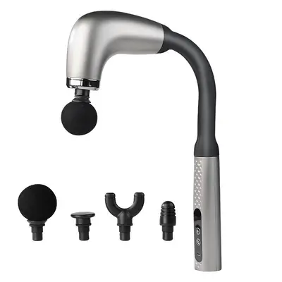 U-förmige Haken-Faszienpistole, elektrische Massage, leise, LCD-Display - 8