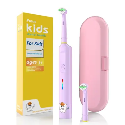 Amazon Cross-Border Wholesale 360 Rotating Electric Toothbrush for Children 3-6-12 Years Rechargeable Adult Student Style - 6