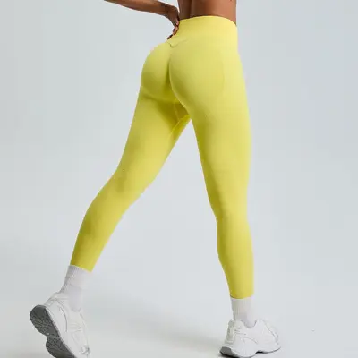 Seamless High-Waist Women's Fitness Leggings, Breathable Quick-Dry - 8