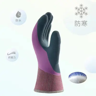 Dengsheng Arctic Fox 309 Winter Fleece-Lined Gloves, Waterproof