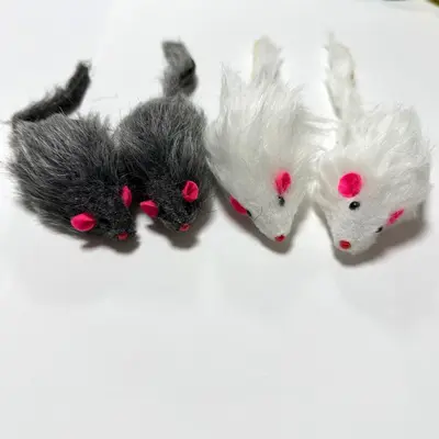 18cm Realistic Mouse Cat Toy - 1