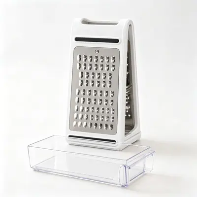 Cheese grater, dual-sided vegetable shredder - 6
