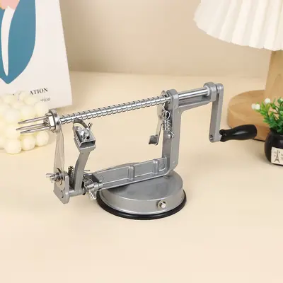 Hand-crank apple peeler 3-in-1 automatic fruit slicer - 3