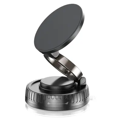 Rotating Car Magnetic Phone Holder, Foldable, for Navigation Screen - 6