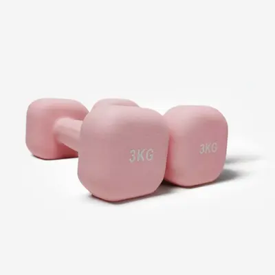 Kadınlar için evde kullanım 2 kg çift erkek kare başlı dökme demir genç ve çocuk saf demir set - 3
