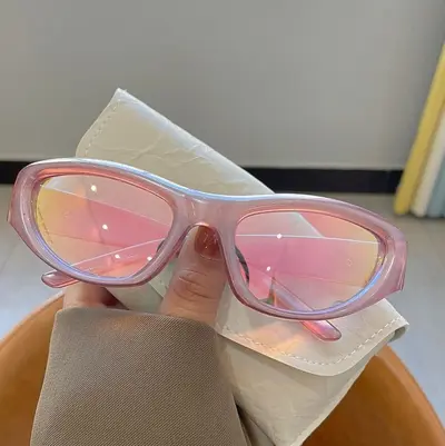 Silver Punk Sunglasses with Mechanical Metal Detail - 12
