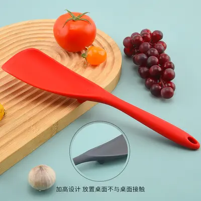 Silikon ördek gagalı spatula, yüksek ısıya dayanıklı
