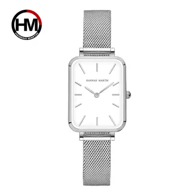 Waterproof Square Dial Watch, Japanese Movement - 10