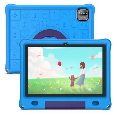 10.1 inç çocuk Android 15 tablet, düşmeye karşı koruyucu kılıf, dönebilen tutma yeri, sınır ötesi destekler - 8
