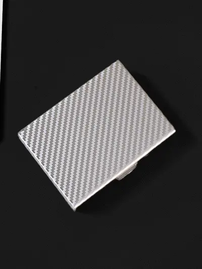 Stainless Steel Driver's License Holder with Anti-Theft RFID Blocking