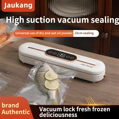 Vakum Yapıştırma Makinesi Ev Mutfağı Kuru Islak İkili Kullanım - 2