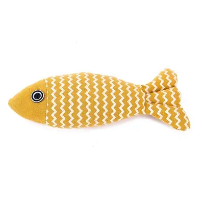 Cat Toy with Catnip Plush Simulated Fish Teething Kitten - 9