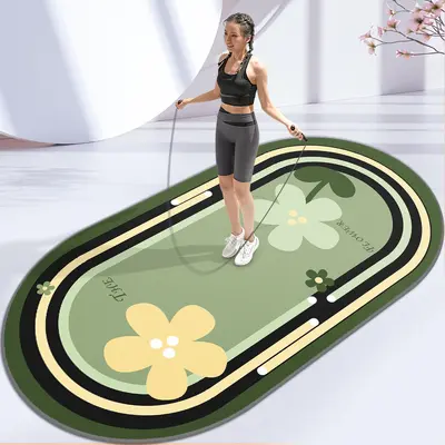 Ev Yoga Matı, Kirlenmeye Dayanıklı, Kolay Temizlenen, Emici Fitness Matı - 7